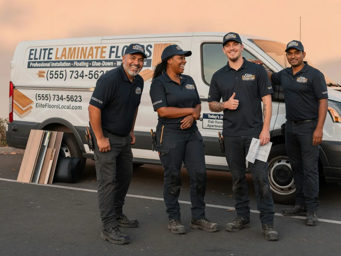 Laminate flooring installation company in Springbrook, WI